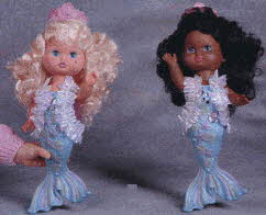 little miss mermaid doll