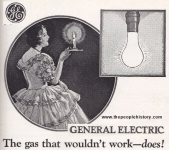 General Electric Light Bulb Advert From the Late 20's explaining how a modern Light Bulb Worked