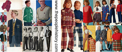 Children's Clothing Examples From The 1960s