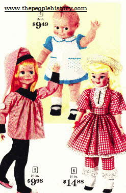 dolls from the 60s