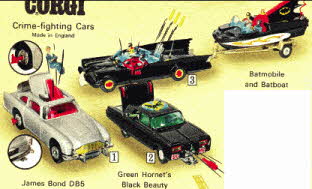 Popular boys and girls toys from 1968 