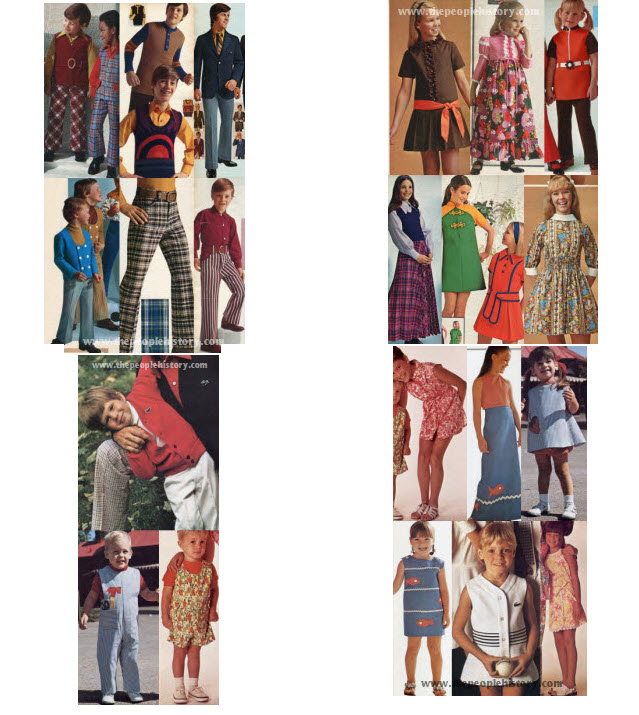 70's girl clothing styles