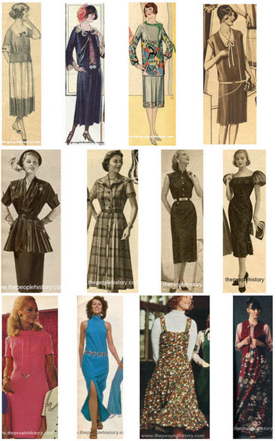 Fashions And Clothes Styles From 50 Years What Do You Remember
