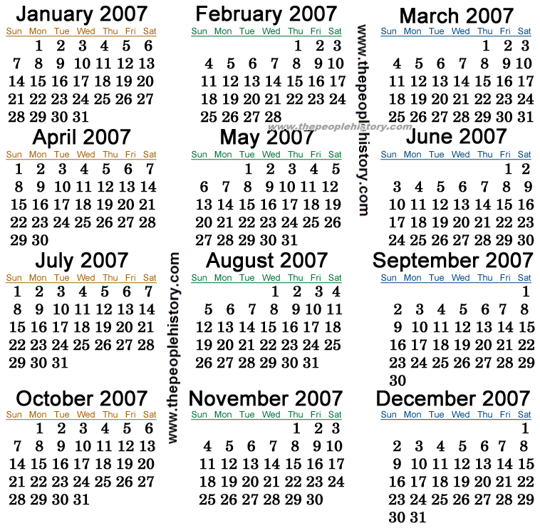 microsoft word 2007 calendar template
